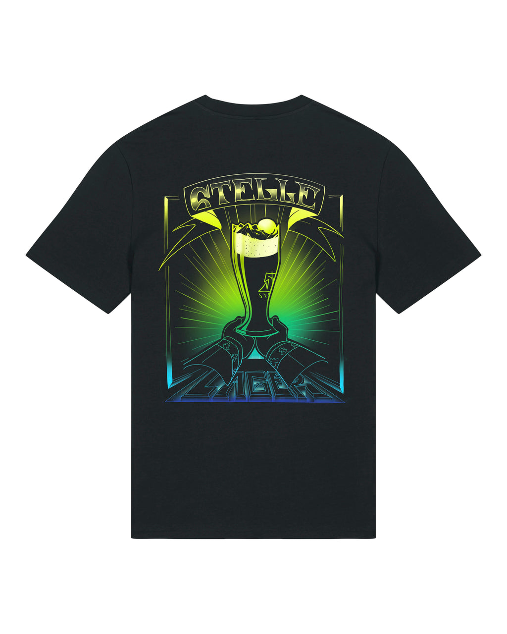 stelle t-shirt holy grail schwarz back